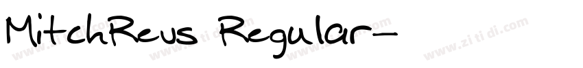 MitchRevs Regular字体转换 MitchRevs Regular字体转换